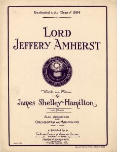 Lord Jeffery Amherst sheet music